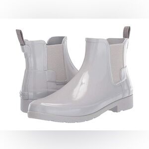 Hunter Wellington Boots  Chelsea Gray